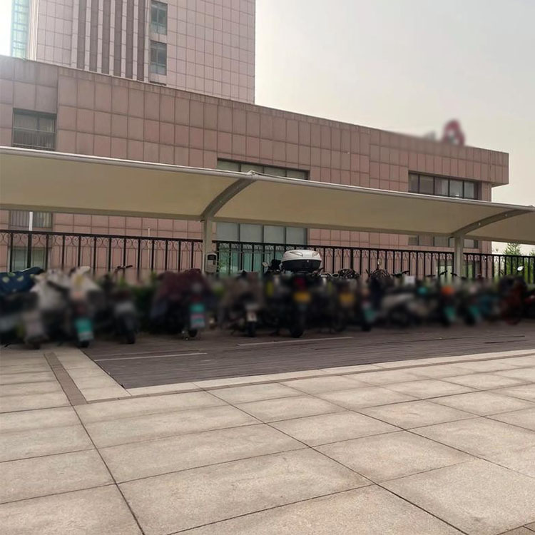 礼县膜结构电动车棚