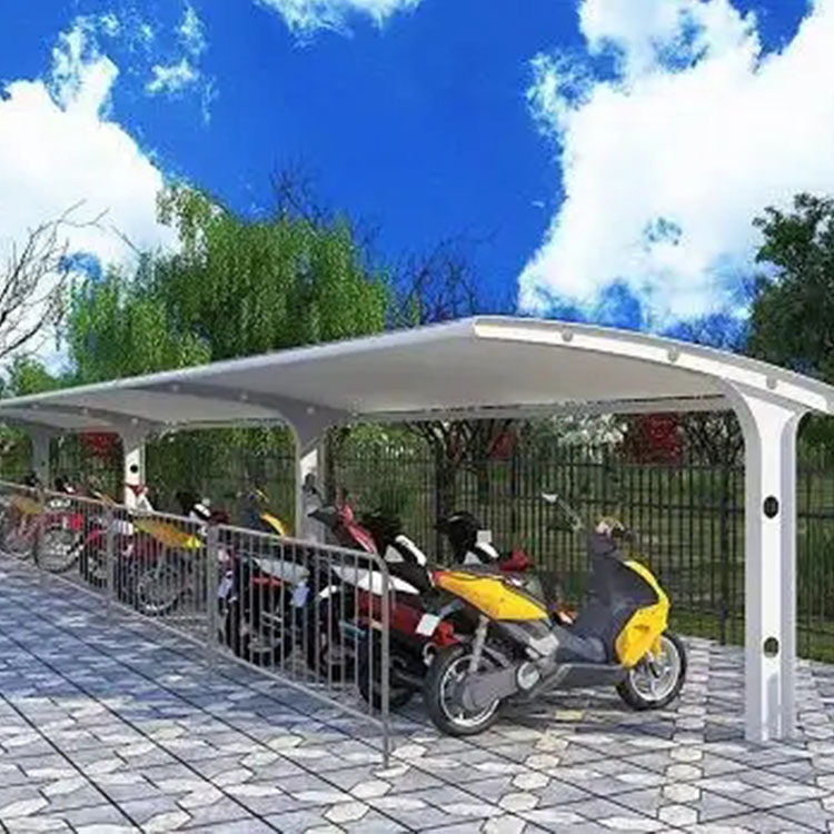 礼县膜结构电动车棚